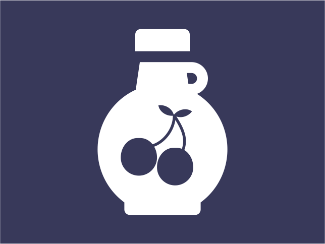 Syropy i owoce w syropie